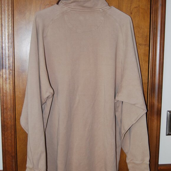 Ben Hogan 1/4 Zip  XL sweater pullover tan preowned - Picture 8 of 9